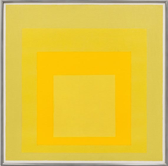 Josef Albers - Homage to the Square: Tenacious - Cornice