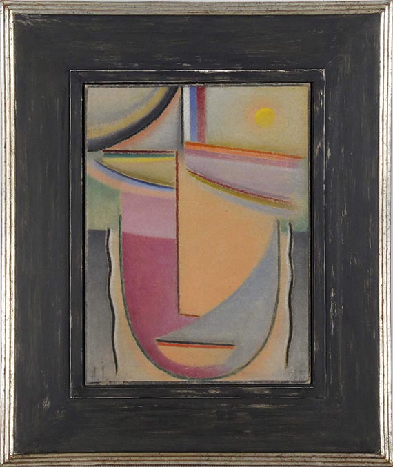 Alexej von Jawlensky - Abstrakter Kopf: September - Cornice