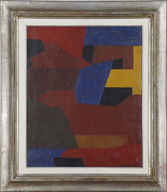 Serge Poliakoff - Composition multicolore - Cornice