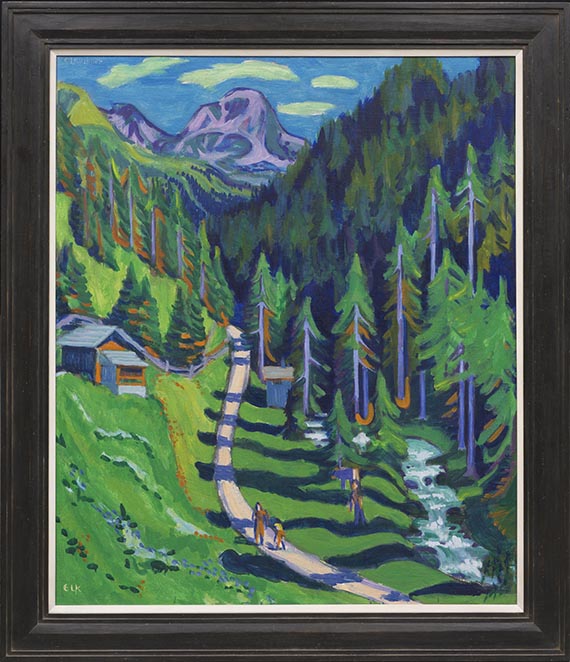Ernst Ludwig Kirchner - Sertigweg - Cornice