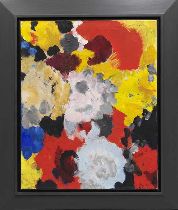 Ernst Wilhelm Nay - Aufleuchtend in Rot - Cornice