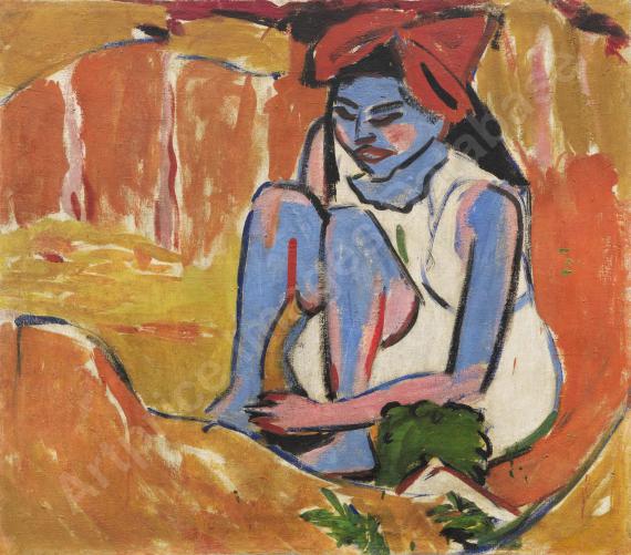 Das blaue Mädchen...