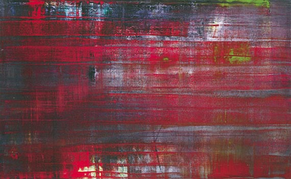 Illustration  for:  Gerhard Richter, Red, 1994, oil on canvas, National Museum of Modern Art, Tokyo. © Gerhard Richter 2025 (0125) 