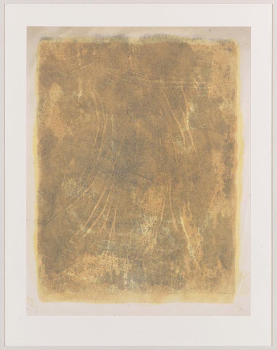 Gotthard Graubner - Ohne Titel - Cornice