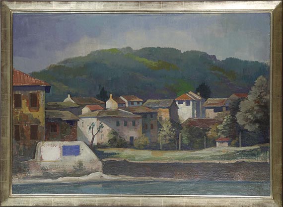 Karl Hofer - Lavena (Tessin) - Cornice