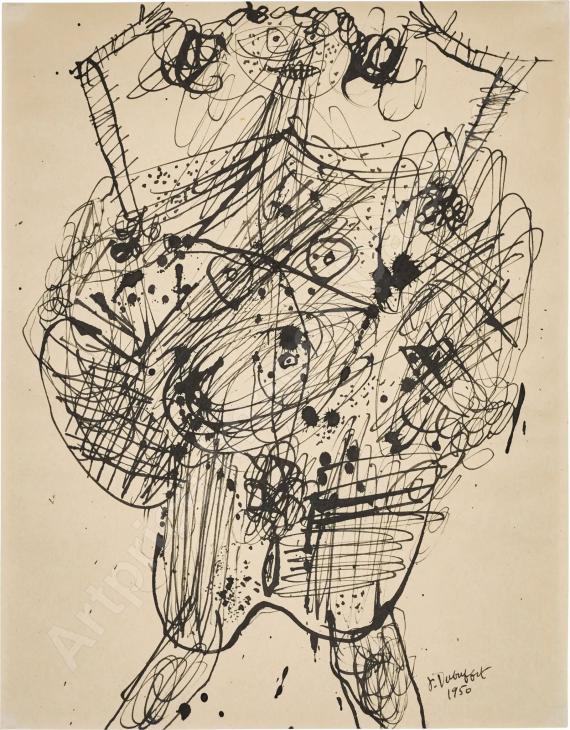 JEAN DUBUFFETCorps de dame (1950)