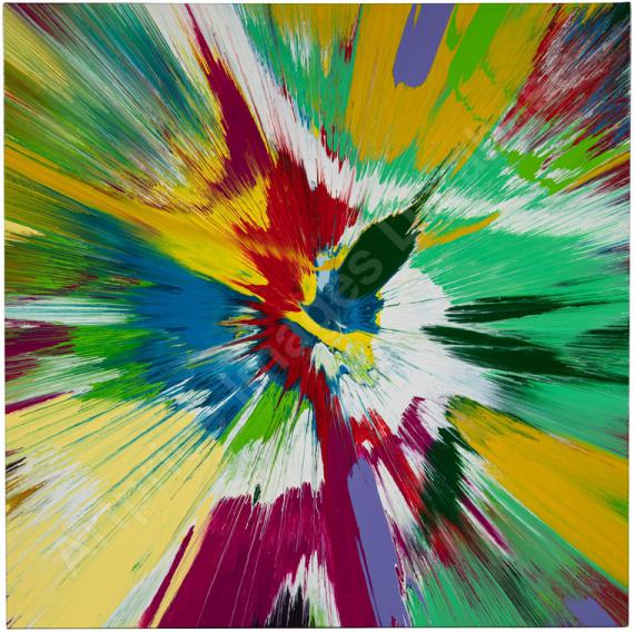 DAMIEN HIRSTBeautiful mid-air fl...