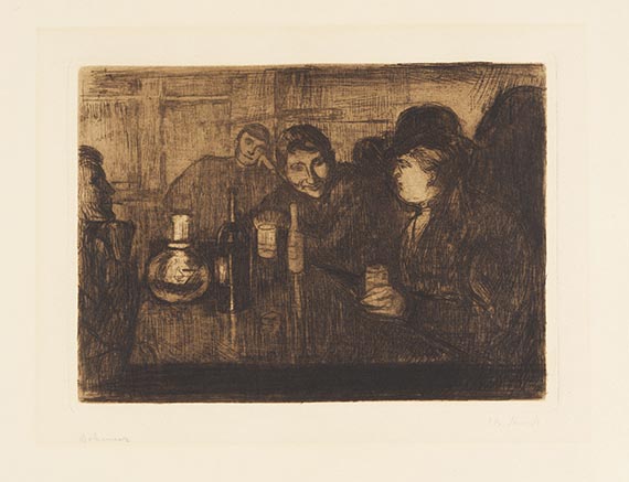 Edvard Munch - Kristiania Boheme I