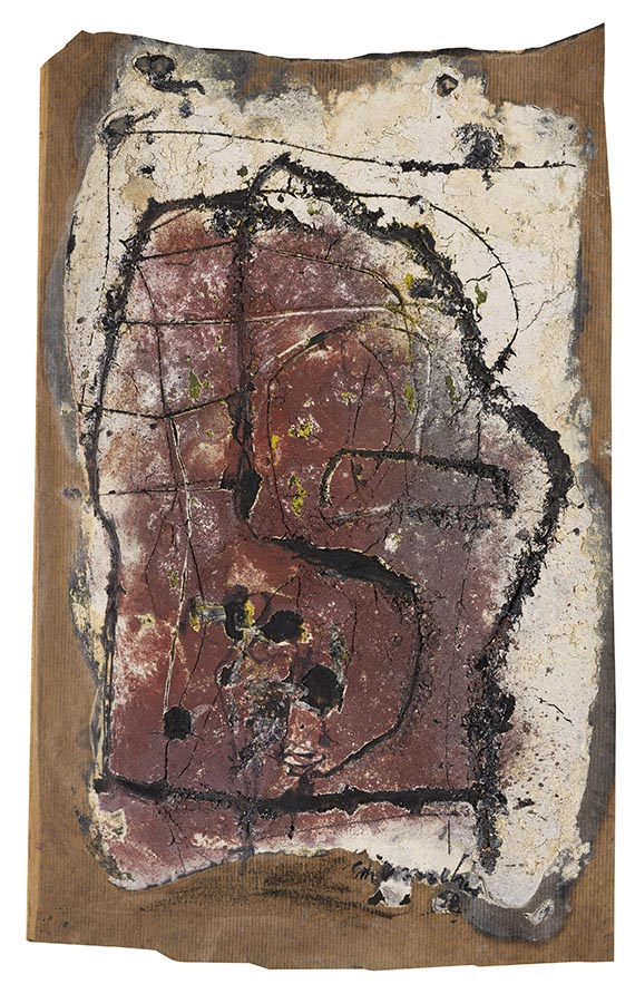 Emil Schumacher - Gouache I