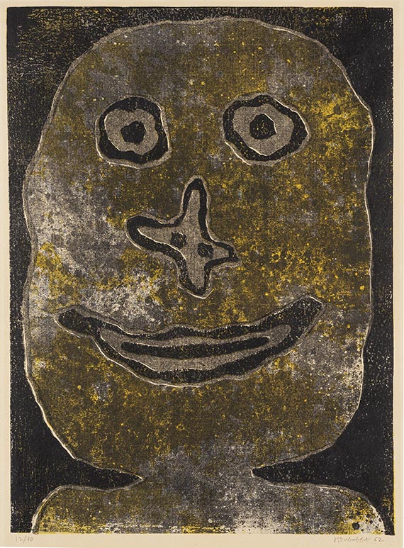Jean Dubuffet - Sourire II