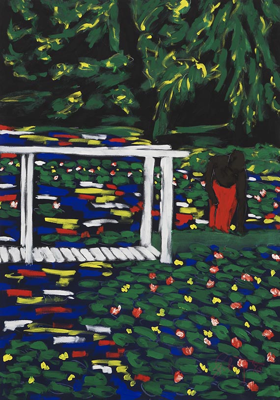 Salomé (d.i. Wolfgang Ludwig C - Polynesische Landschaft