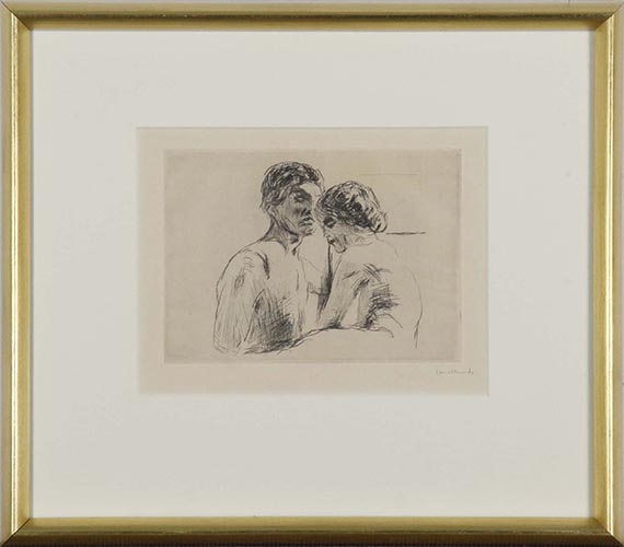 Edvard Munch - Zwei Menschen (To mennesker) - Cornice