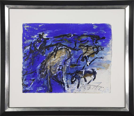 Emil Schumacher - GE-17/1995 - Cornice