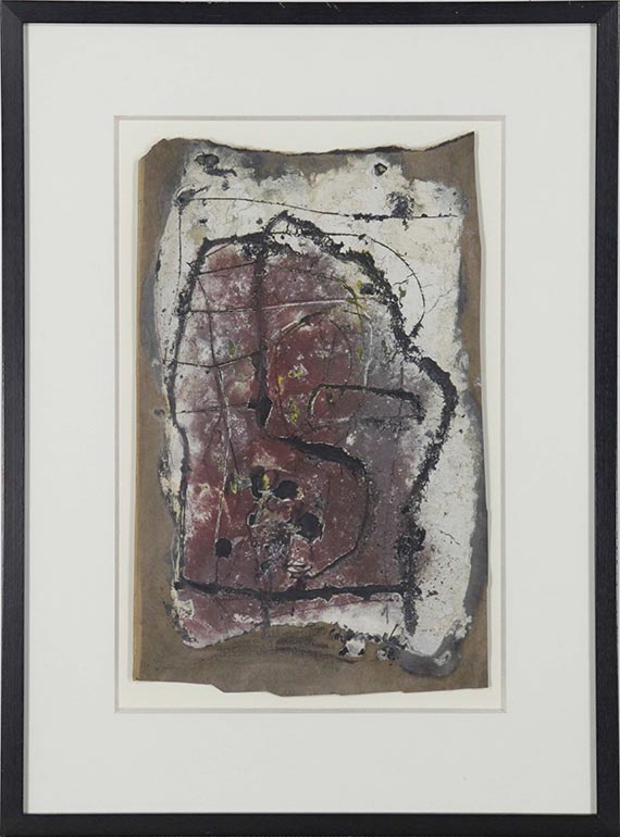 Emil Schumacher - Gouache I - Cornice