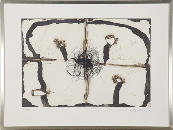 Emil Schumacher - Ohne Titel - Cornice