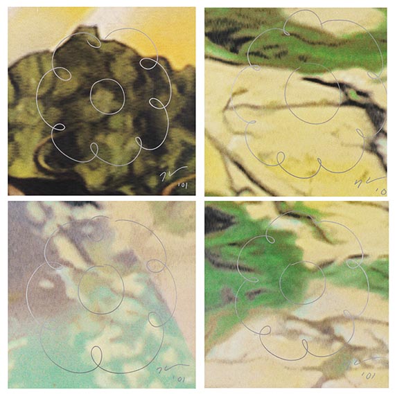 Jeff Koons - Untitled Section of Art Wall Created for Hugo Boss