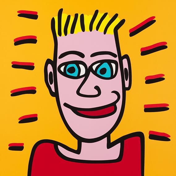 James Rizzi - Icons I, II, III und IV sowie 1 Bl. Beigabe - Altre immagini