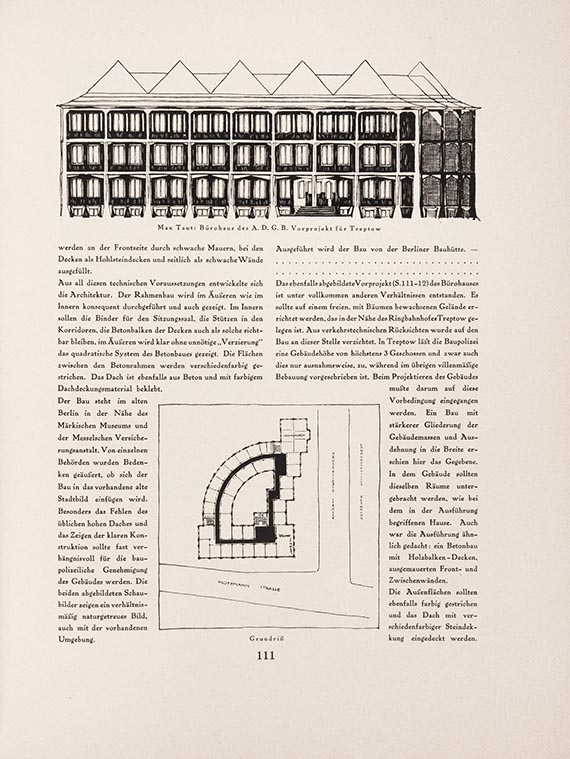 Bruno Taut - Frühlicht. Hefte 1-2 und 4 (von 4)