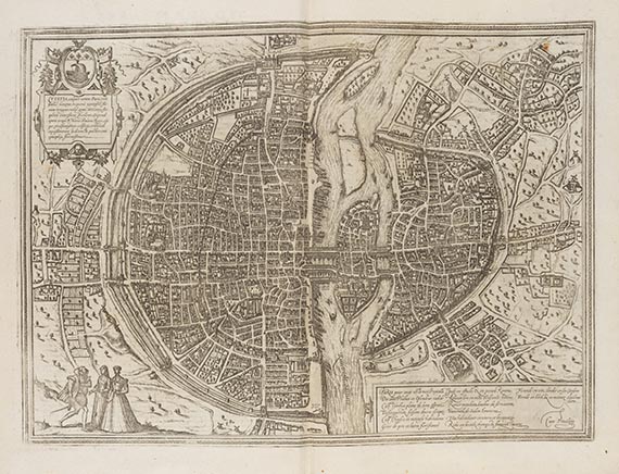  Braun-Hogenberg - Civitates orbis terrarum. 6 Teile in 2 Bänden - Altre immagini