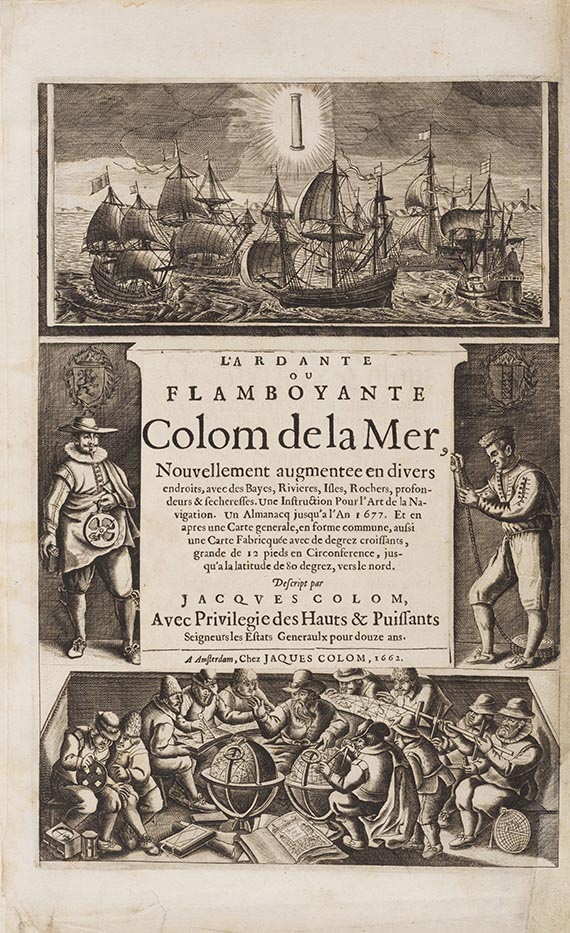 Jacob Colom - L'ardante ou flamboyante Colom de la mer, nouvellement augmentée - Altre immagini