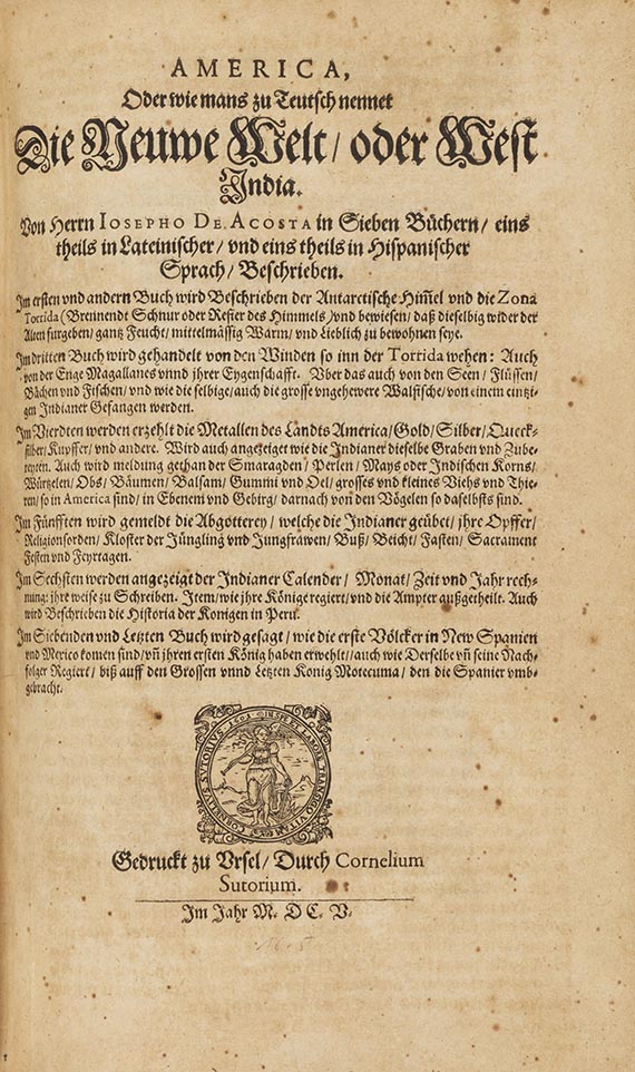 Matthias Quad - Geographisch Handtbuch. - Angeb.: Acosta, America, oder ... die Neuwe Welt, oder West-India - Altre immagini