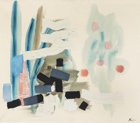 Fritz Winter - Schwingendes Blau