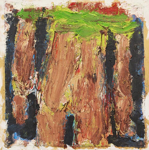 Markus Lüpertz - Rückenakt