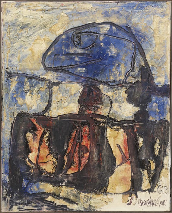Emil Schumacher - Afri - Cornice