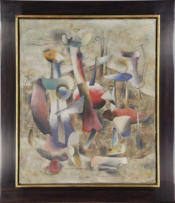 Willi Baumeister - Steingarten - Cornice