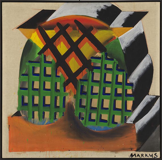 Markus Lüpertz - Aus der kleinen Straße - dithyrambisch - Cornice