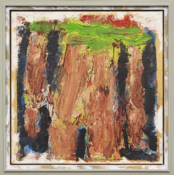 Markus Lüpertz - Rückenakt - Cornice