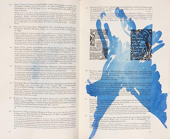 Georg Baselitz - Adler (Künstlerbuch mit 87 Adler-Aquarellen) - Altre immagini