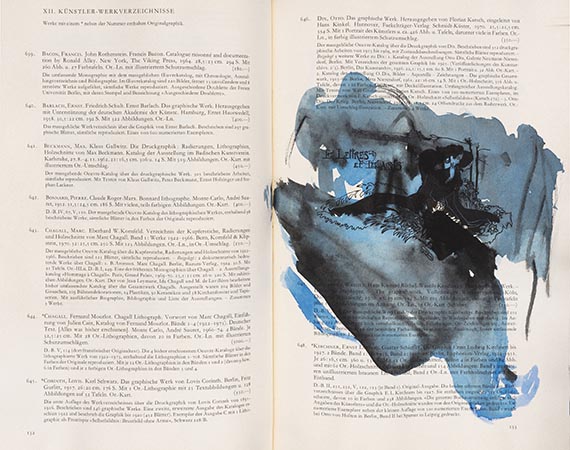 Georg Baselitz - Adler (Künstlerbuch mit 87 Adler-Aquarellen) - Altre immagini