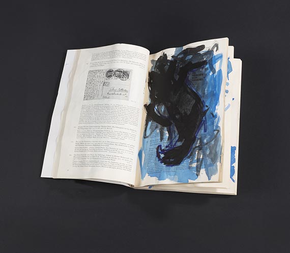 Georg Baselitz - Adler (Künstlerbuch mit 87 Adler-Aquarellen) - Altre immagini