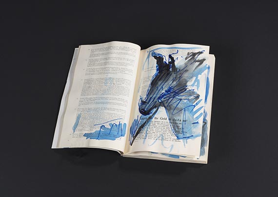 Georg Baselitz - Adler (Künstlerbuch mit 87 Adler-Aquarellen) - Altre immagini
