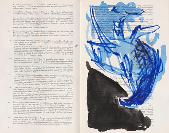 Georg Baselitz - Adler (Künstlerbuch mit 87 Adler-Aquarellen) - Altre immagini