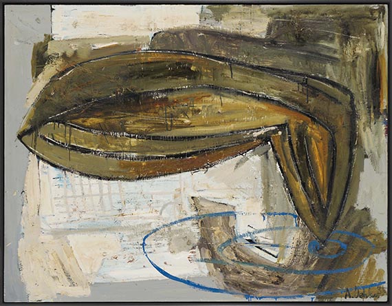 Albert Oehlen - Am Wasser - Cornice
