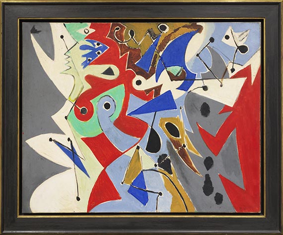Ernst Wilhelm Nay - Spiele - Cornice