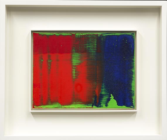 Gerhard Richter - Grün-Blau-Rot - Cornice
