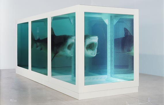 Damien Hirst - The Physical Impossibility of Death in the Mind of Someone Living (Lenticular Shark)