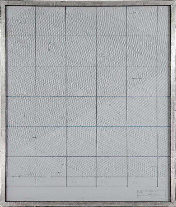 Shusaku Arakawa - Untitled - Cornice