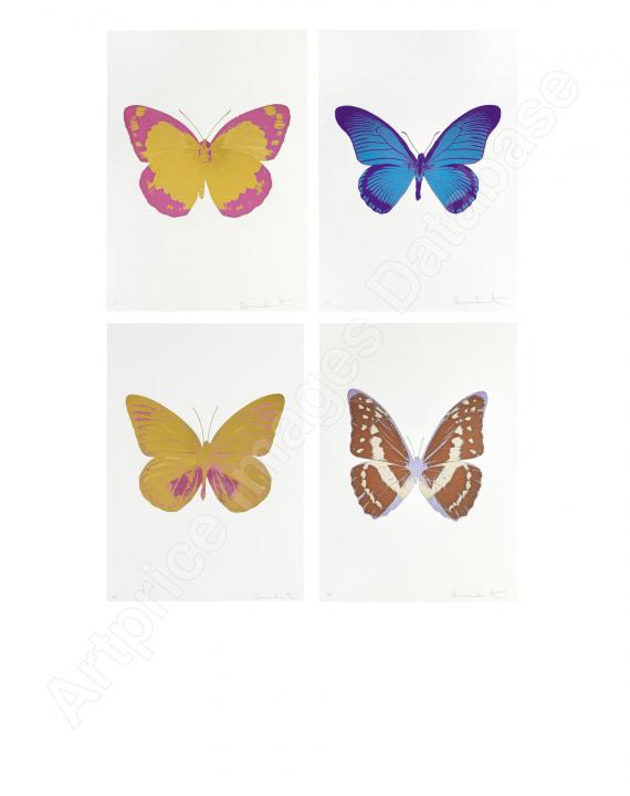 DAMIEN HIRST"The Souls I-IV", 20...