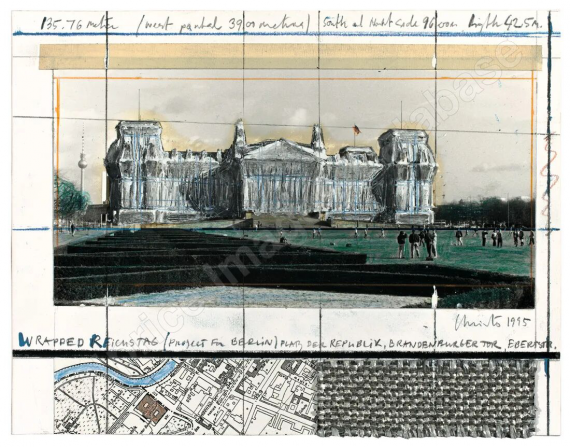 "Wrapped Reichstag" ...