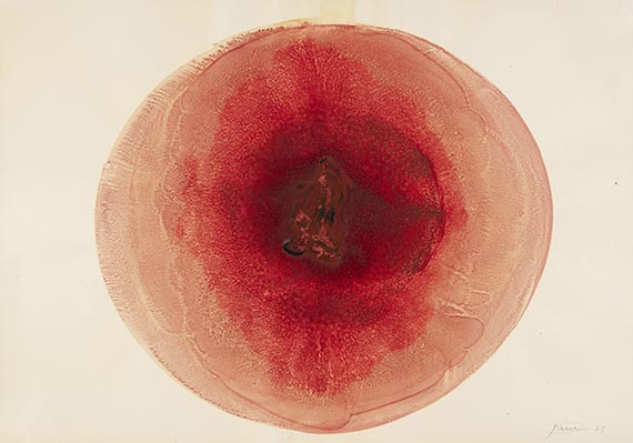 Otto Piene - Feuerbild