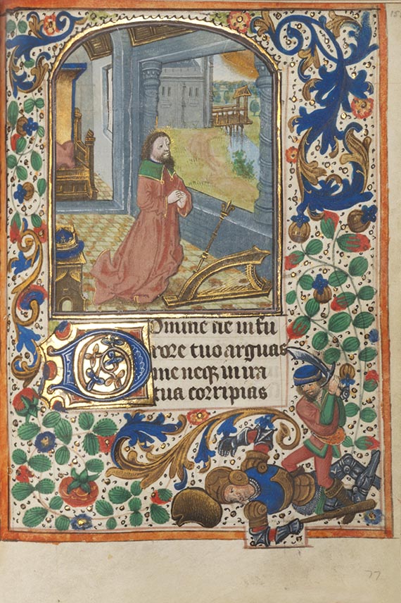  Manuskripte - Stundenbuch auf Pergament. Flandern und Nordfrankreich, um 1480 - Altre immagini
