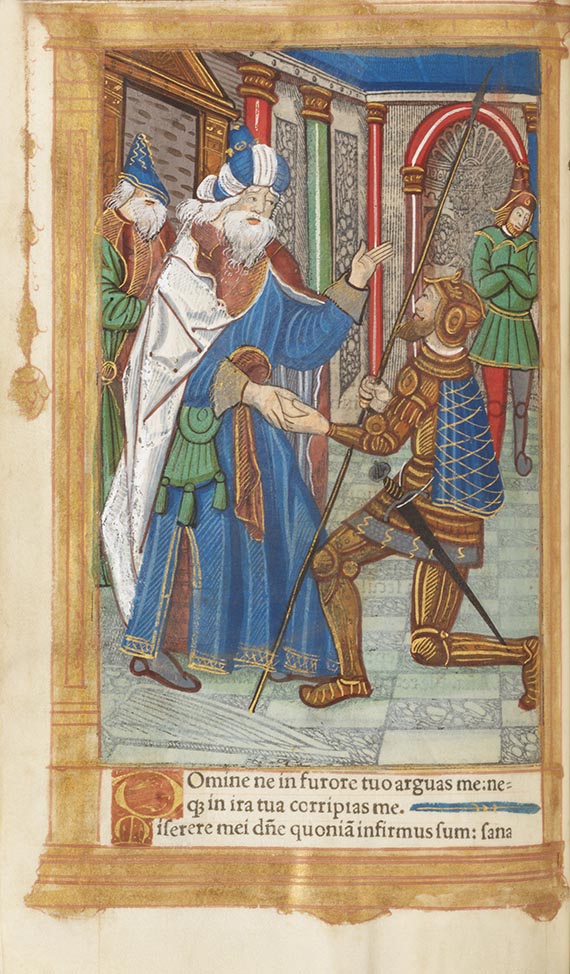  Horae B.M.V. - Gedrucktes Stundenbuch auf Pergament - Altre immagini