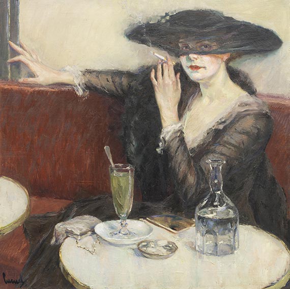 Edward Cucuel - NEUE SP VEREINBAREN_Im Café
