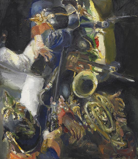 Bernhard Heisig - Preußischer Soldatentanz